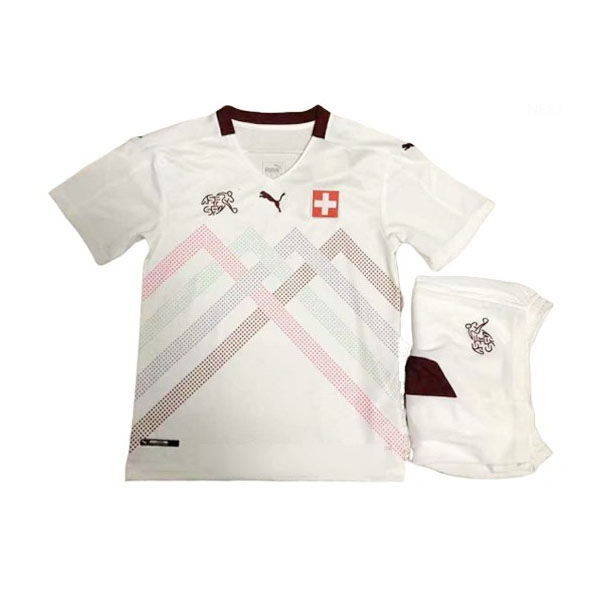 Camiseta Suiza 2ª Kit Niño 2020